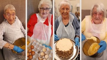 Grimsby Residents get baking for National Coffee Cake Day